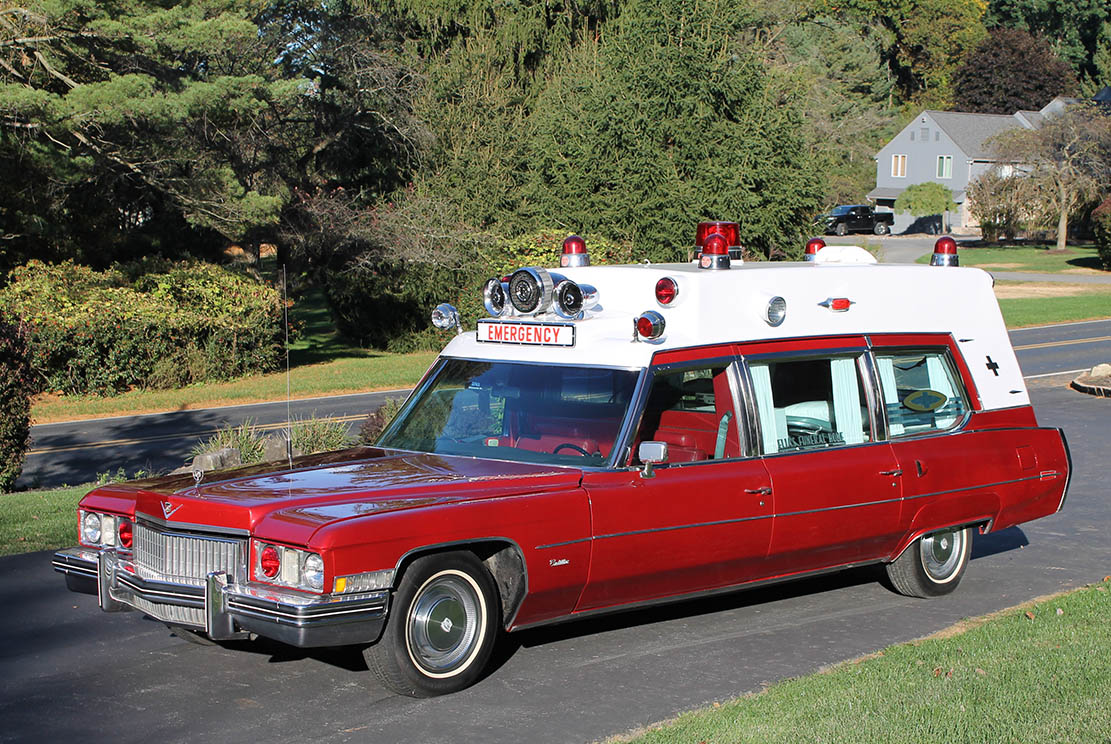 1973 Superior Cadillac ambulance